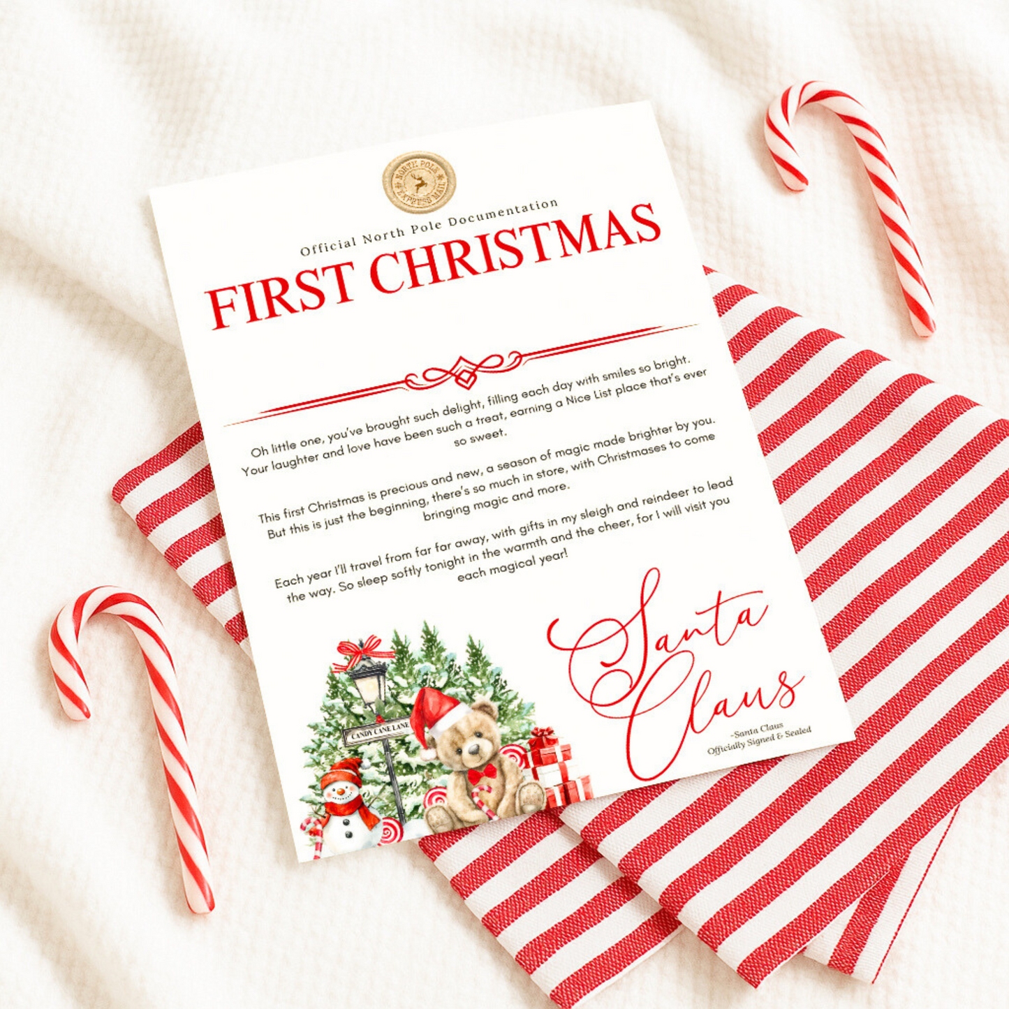 Christmas certificates