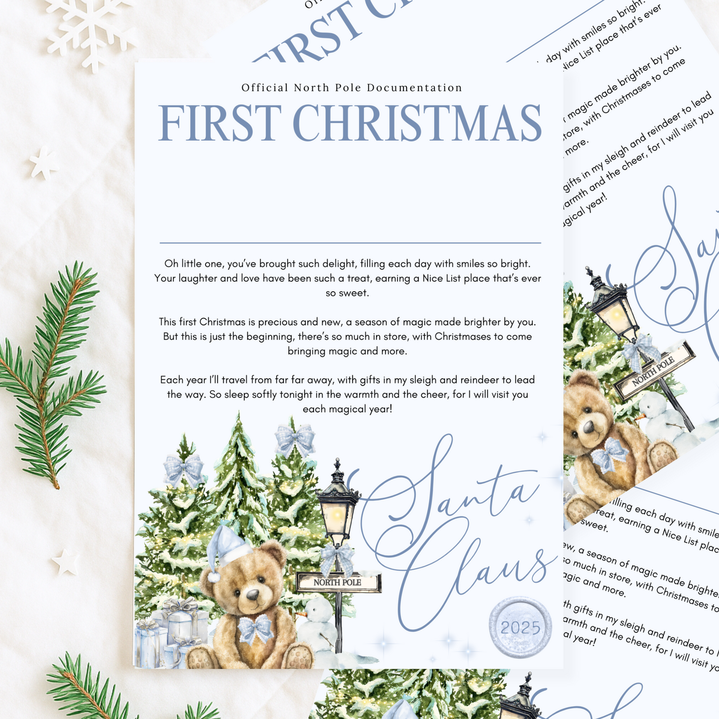 Christmas certificates